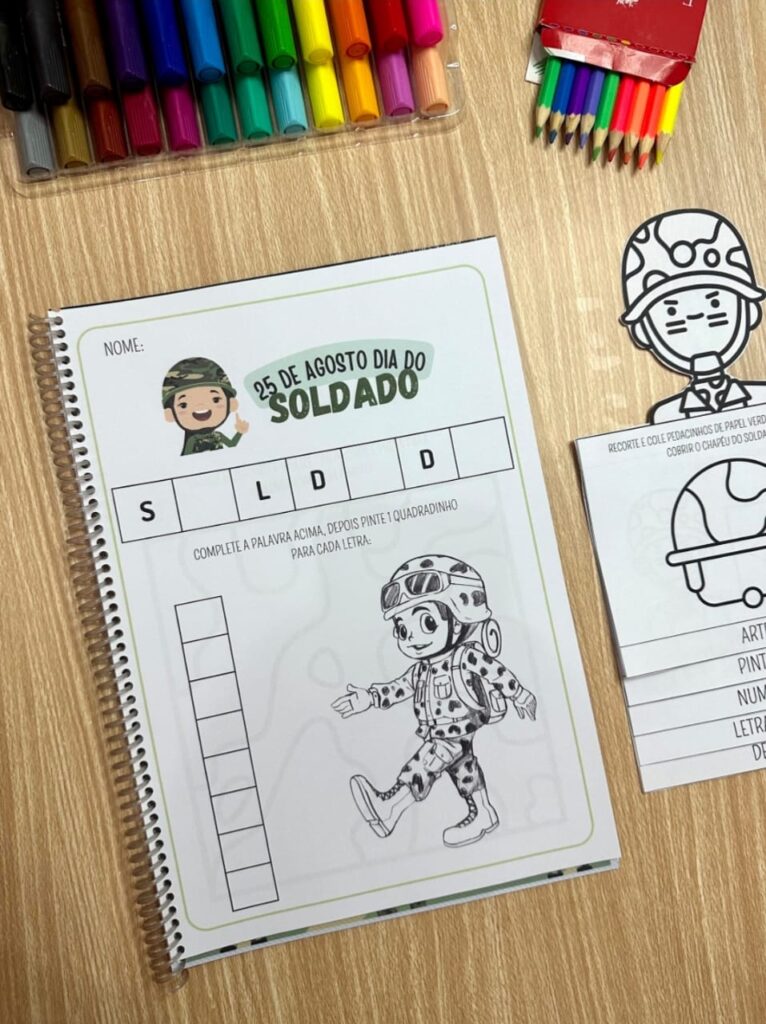 PROF.DOSANJOSLESSA - Atividades Lúdicas dia do Soldado