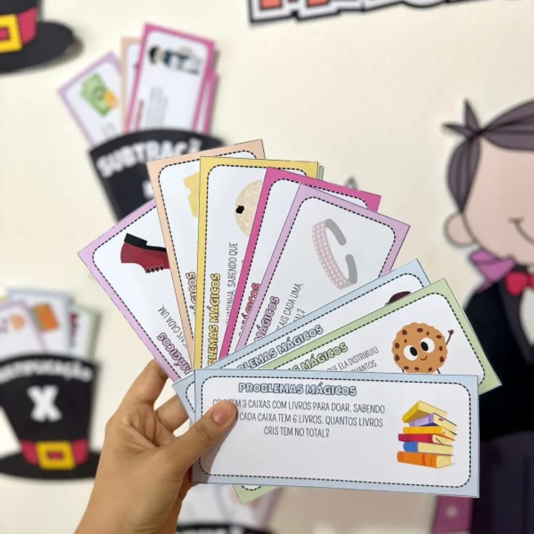 CARDS TABUADA DA ADIÇÃO - Lojinha - Pedagoga Dosanjoslessa